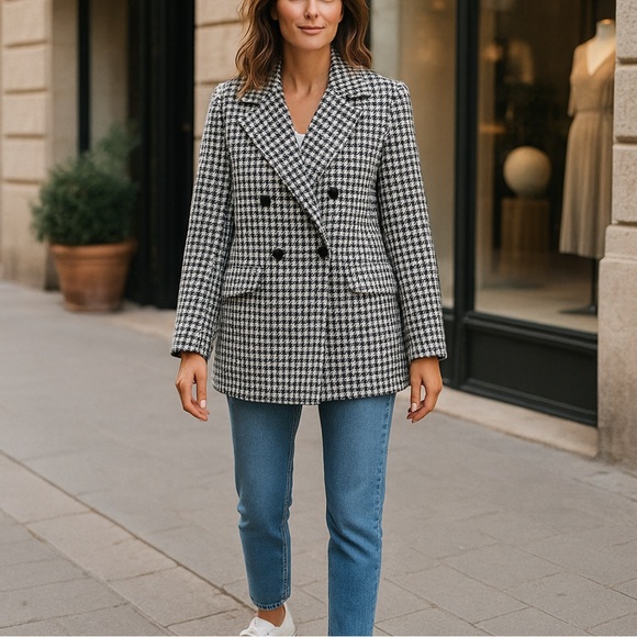 Multicolored Blazer. Size L - Picture 3 of 13